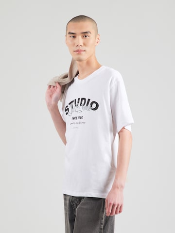 JACK & JONES - Camiseta 'JJYUKI' en beige: frente