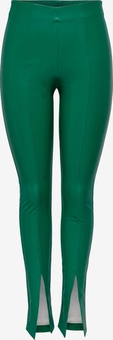 ONLY Slim fit Leggings 'Papaya' in Green: front