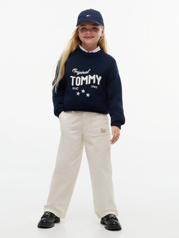 TOMMY HILFIGER Pullover in Blau
