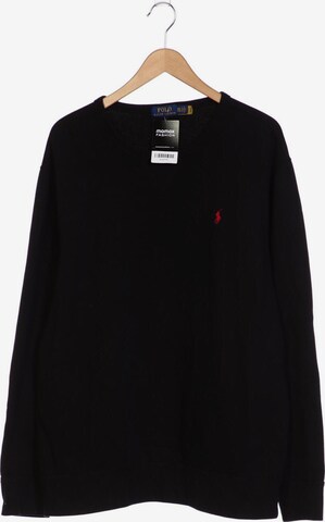 Polo Ralph Lauren Sweatshirt & Zip-Up Hoodie in XXL in Black: front