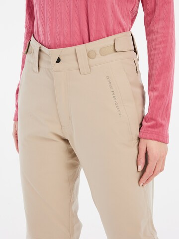 PROTEST Regular Sporthose 'PRTCARMACKOS' in Braun