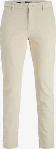 Pantalon chino 'Ace Harvey' JACK & JONES en beige : devant