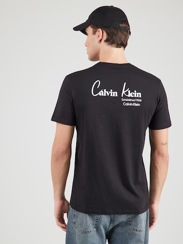 Calvin Klein Jeans Tričko - Čierna