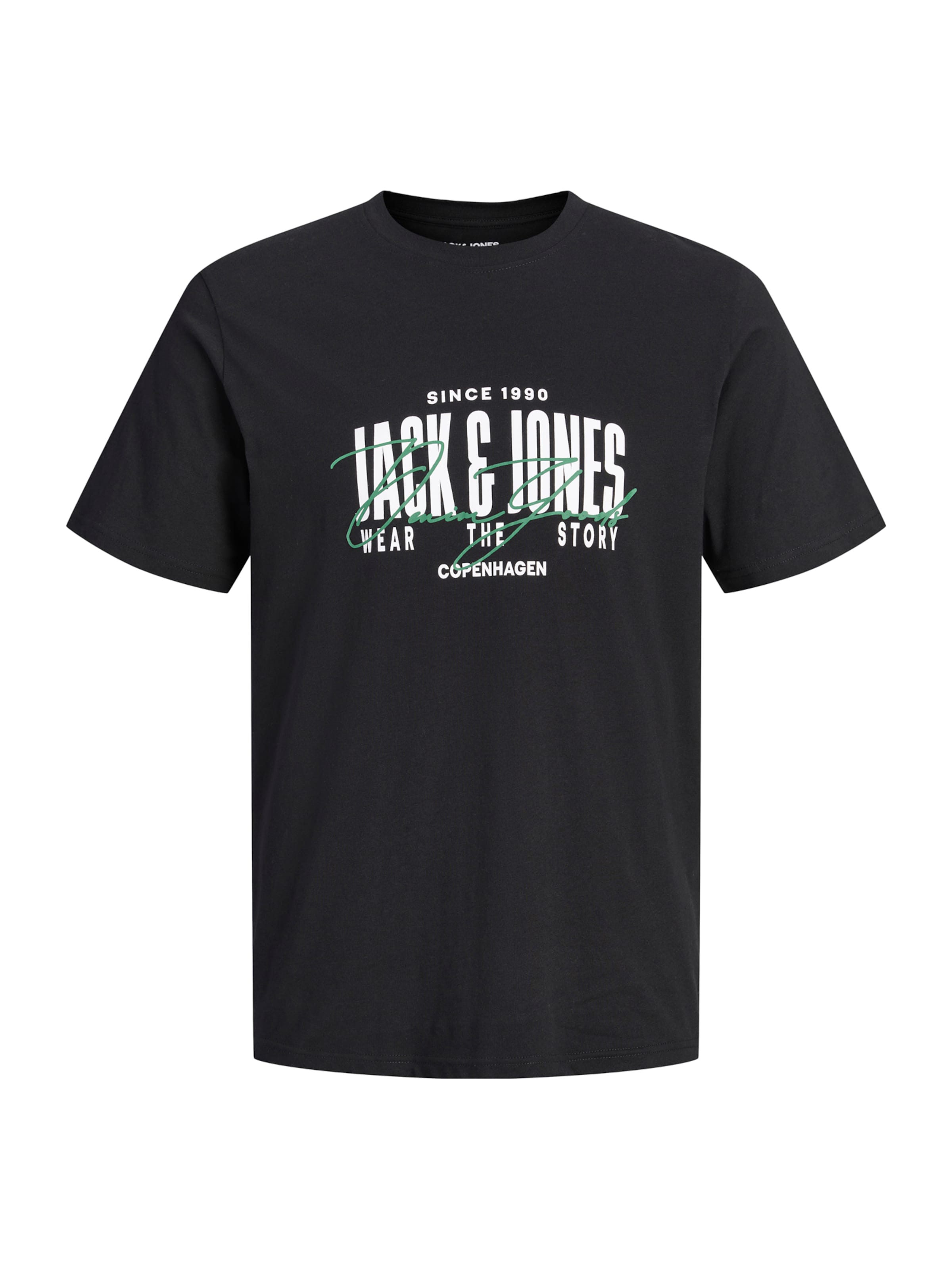 Jack & Jones Junior Shirt 'JJAERO' in Zwart: voorkant