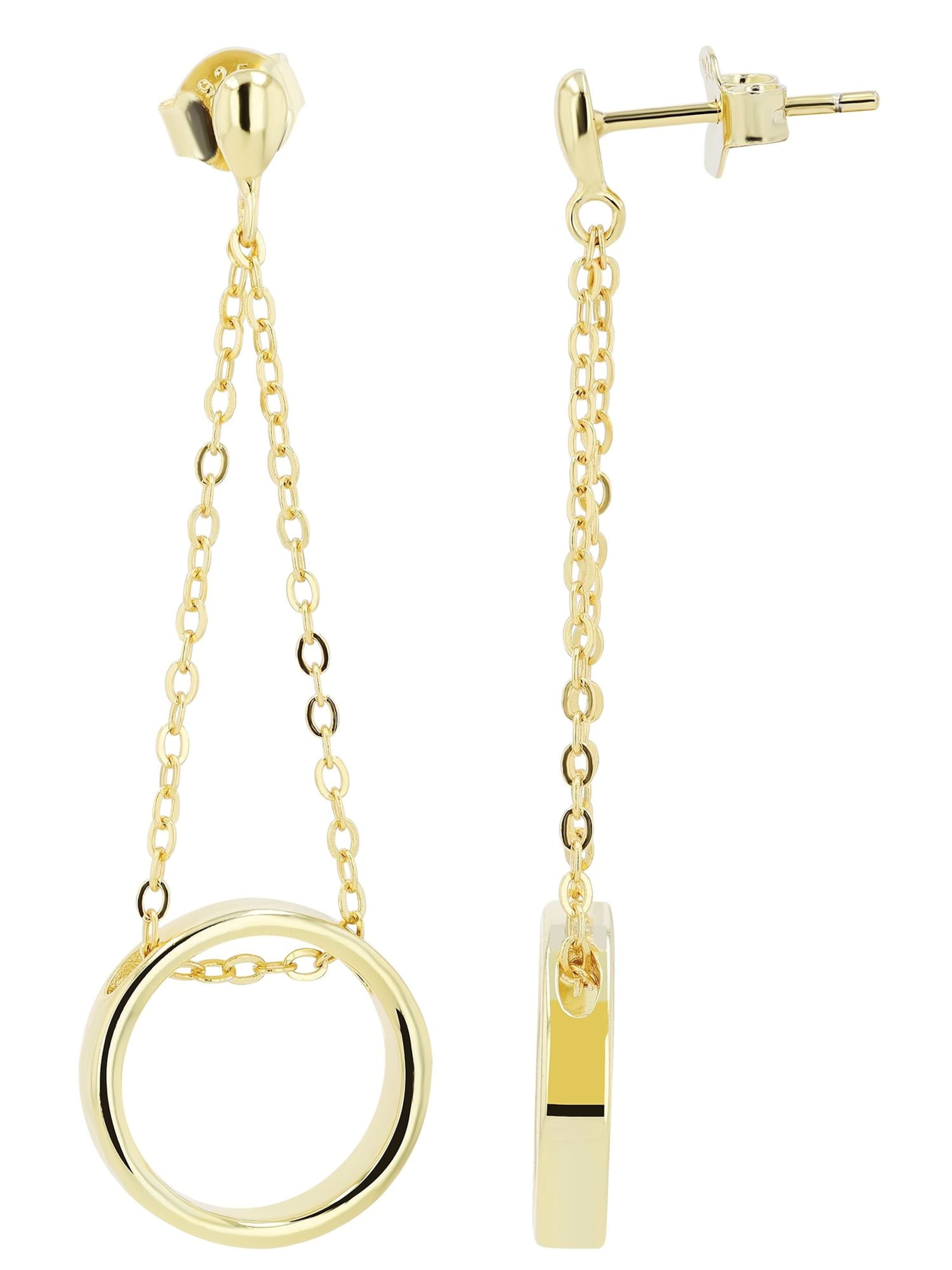 Akzent Earrings in Gold