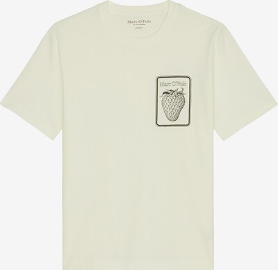 Marc O'Polo T-Shirt in creme / schwarz, Produktansicht