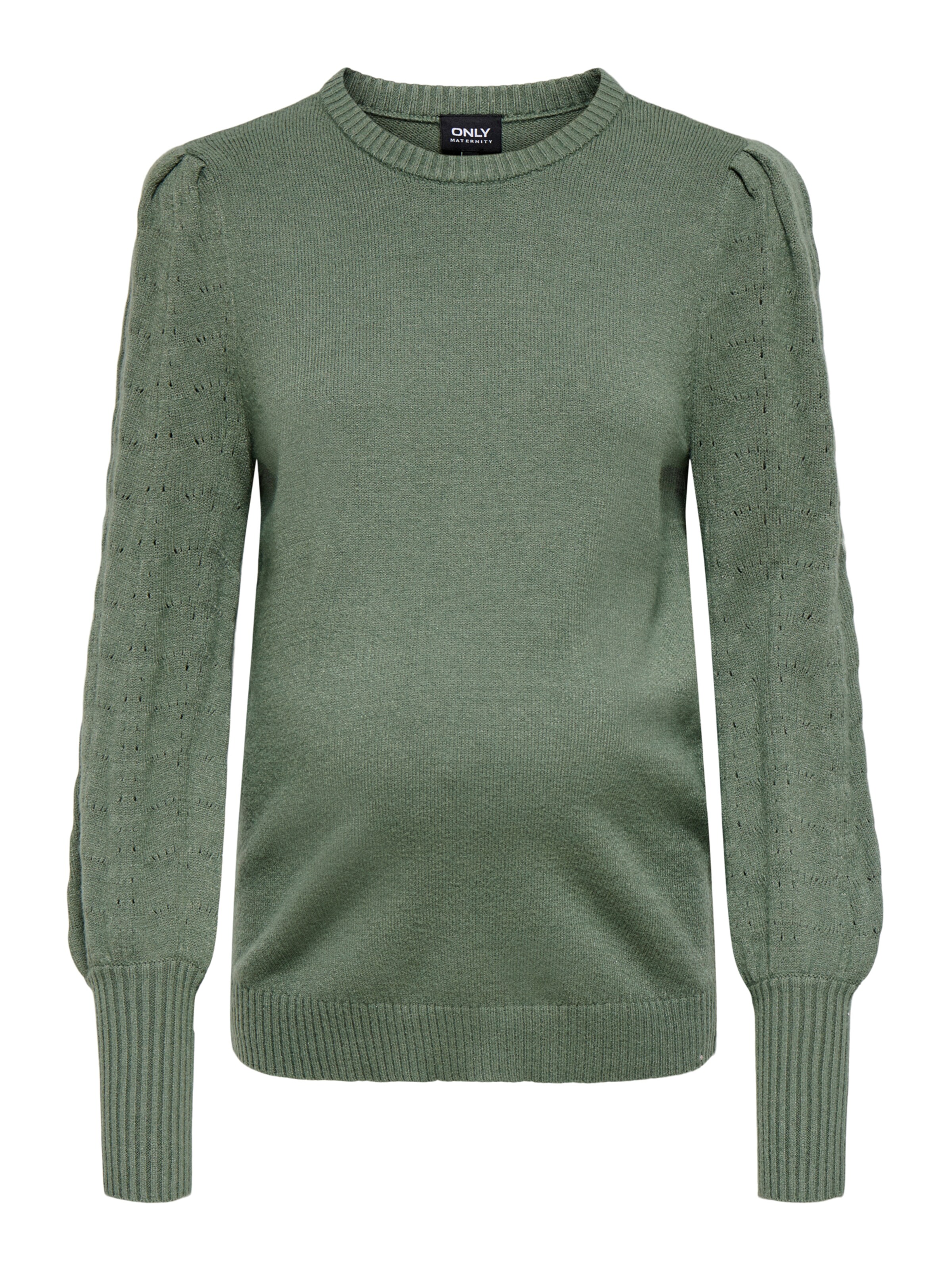 Only Maternity Sweater 'OLMMatti' in Green