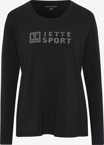 Jette Sport Shirt in Schwarz: predná strana