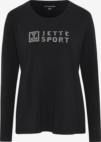 Jette Sport Shirt in Schwarz: predná strana