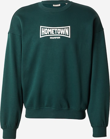 Felpa 'ONSTURNER' di Only & Sons in verde: frontale