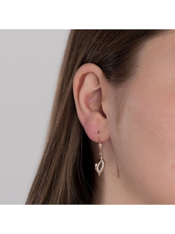 Boucles d'oreilles Orolino en or : devant