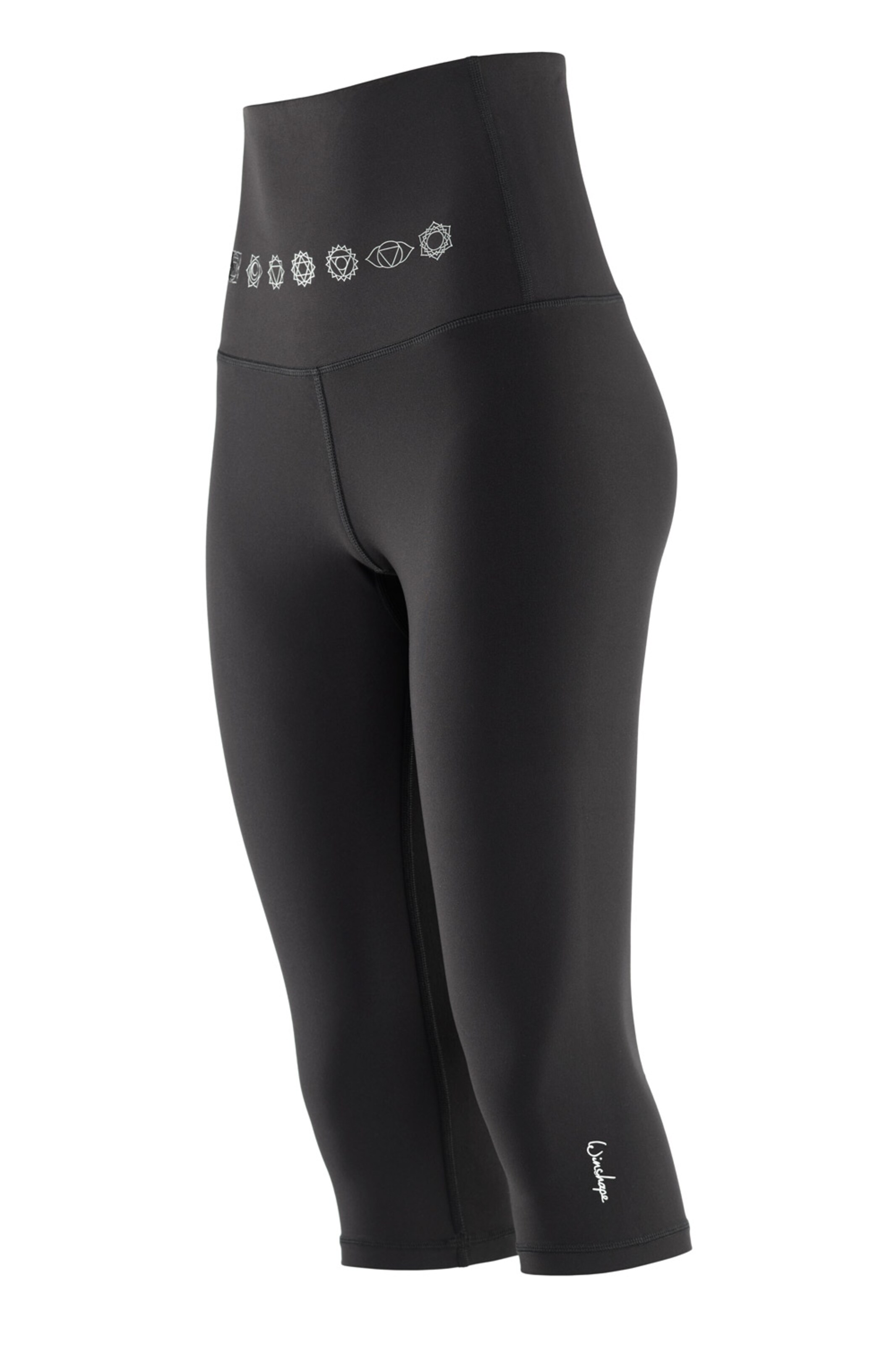 Skinny Pantalon de sport 'HWL212C' Winshape en noir
