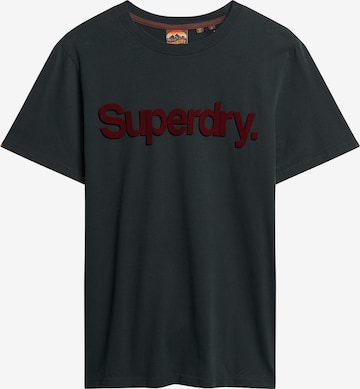 Superdry T-Shirt in Blau: predná strana