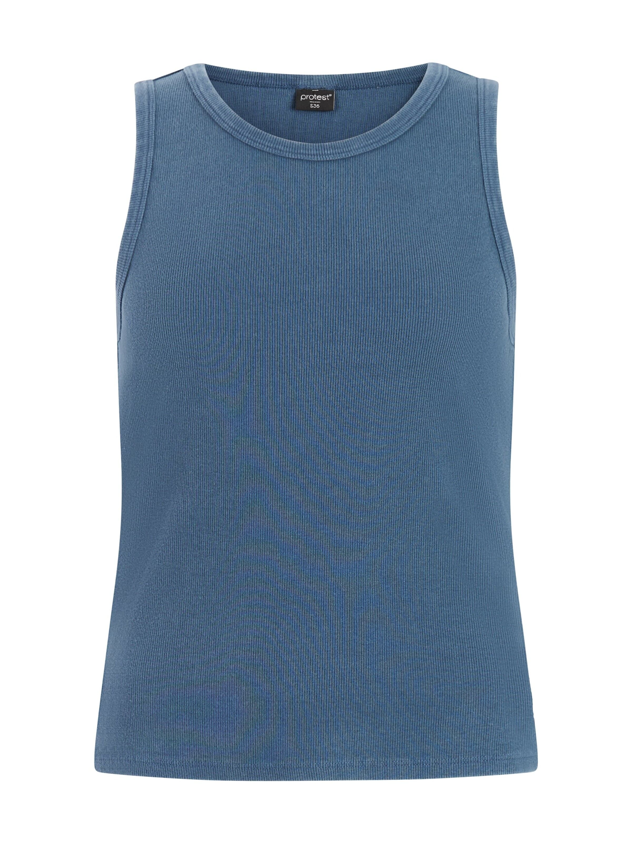 PROTEST Top 'PRTBoni' in Blauw: voorkant