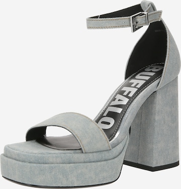 BUFFALO - Sandalias 'MAY' en azul: frente