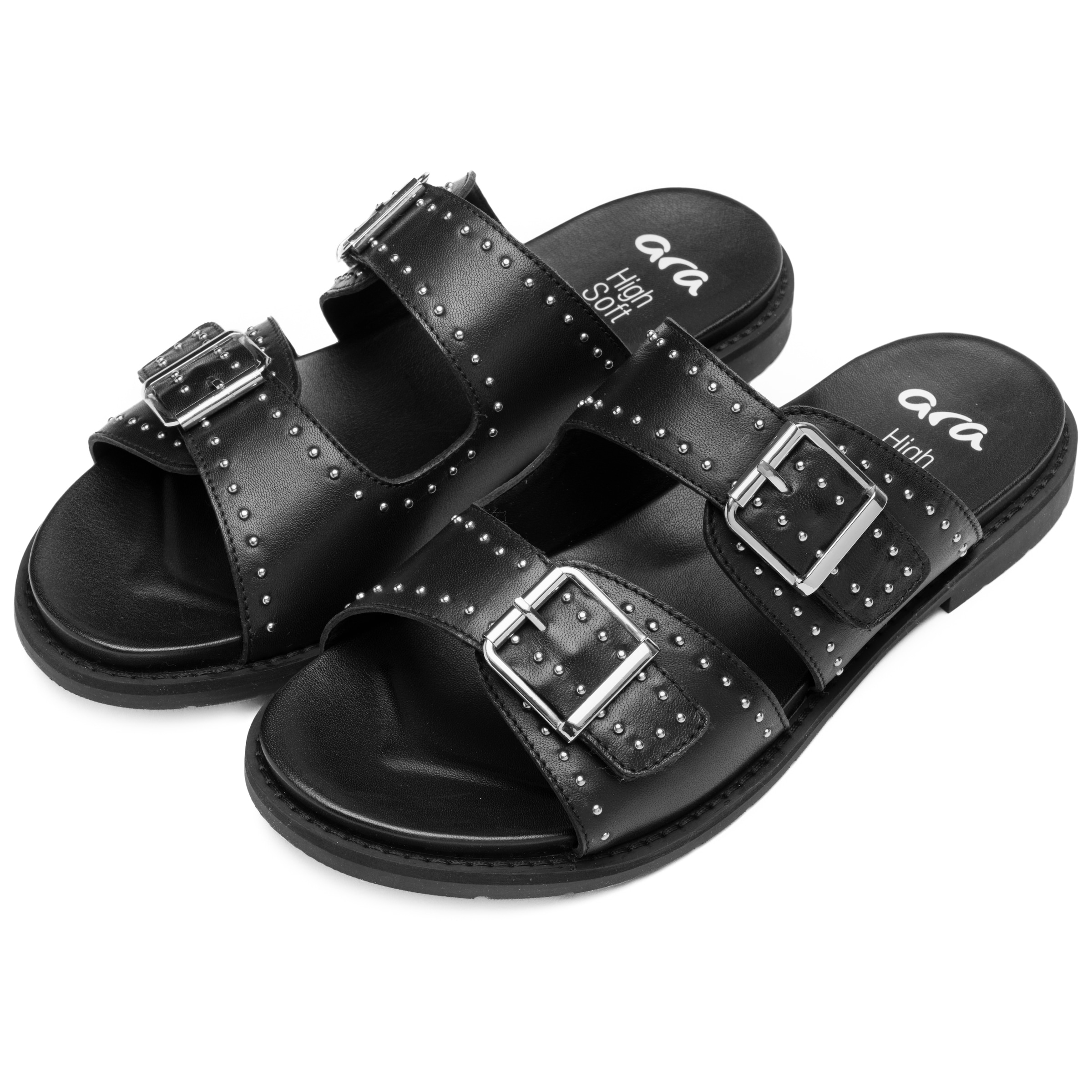 ARA Mules in Black