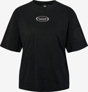 Hummel Shirt 'Tammy' in Zwart: voorkant
