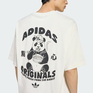 T-Shirt 'Chopsticks' ADIDAS ORIGINALS en blanc