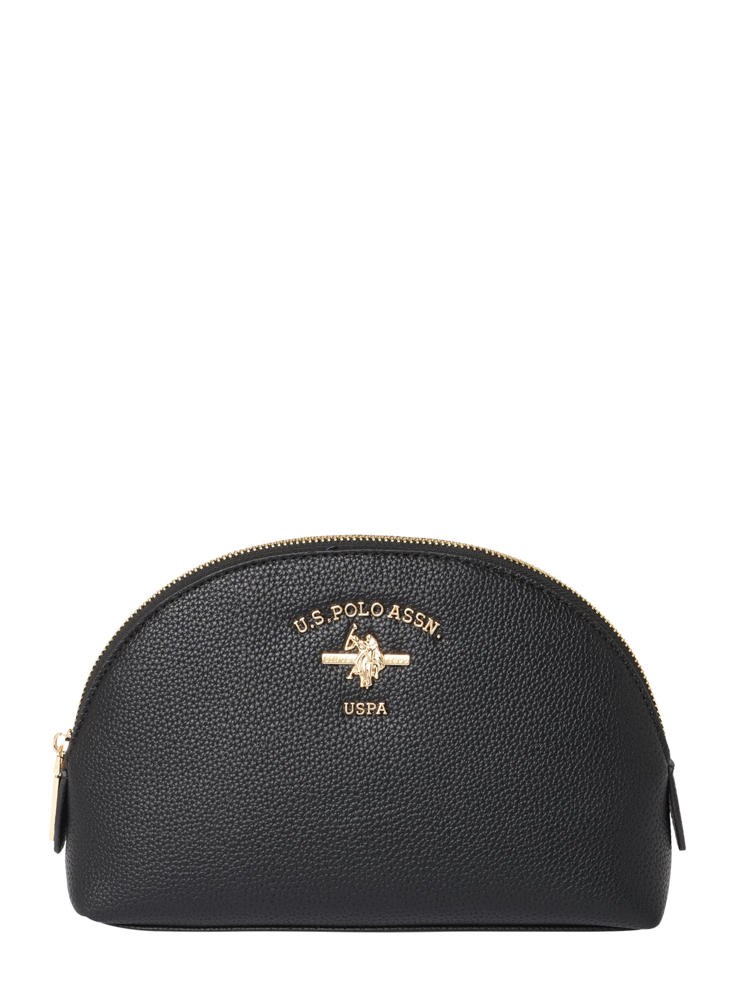 U.S. POLO ASSN. Kosmeetikakott 'Stanford', värv must: eest vaates