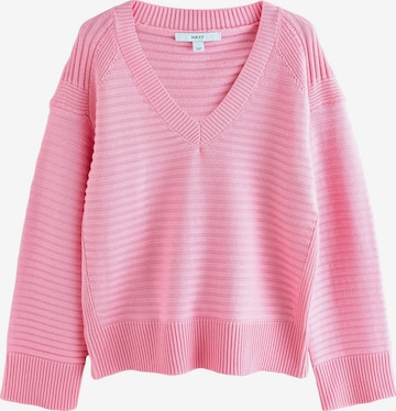 Next Trui in Roze: voorkant