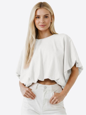 Imily Bela Oversized shirt in White: front