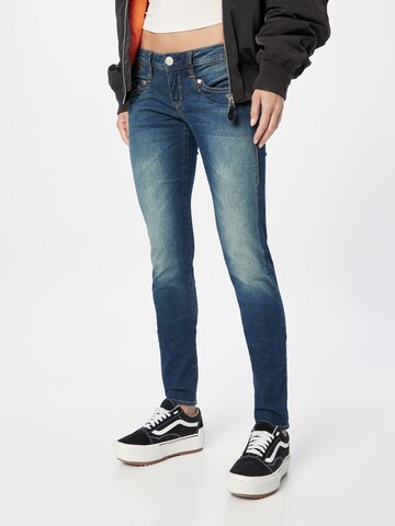 Herrlicher Slimfit Jeans 'Piper' in Blauw: voorkant