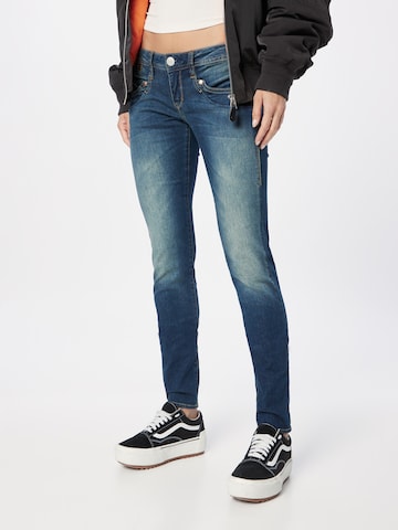 Herrlicher Slimfit Jeans 'Piper' in Blauw: voorkant