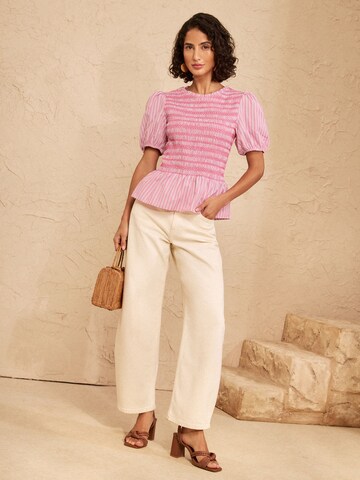 love & roses - Blusa en rosa
