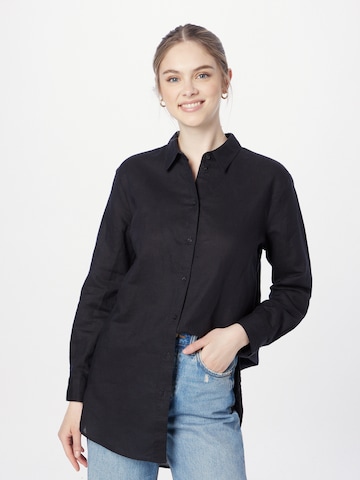 ESPRIT Bluza | črna barva: sprednja stran