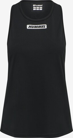 Hummel Sports top 'Tola' in Black: front