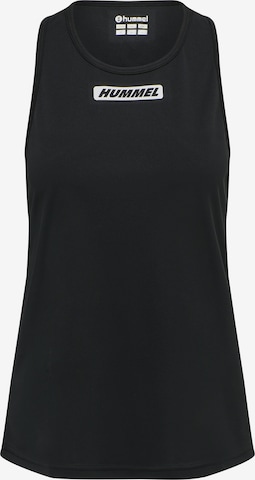 Hummel Top 'Tola' in Schwarz: Vorderseite