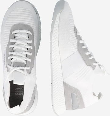 BOSS Black Sneakers 'Titanium' in White