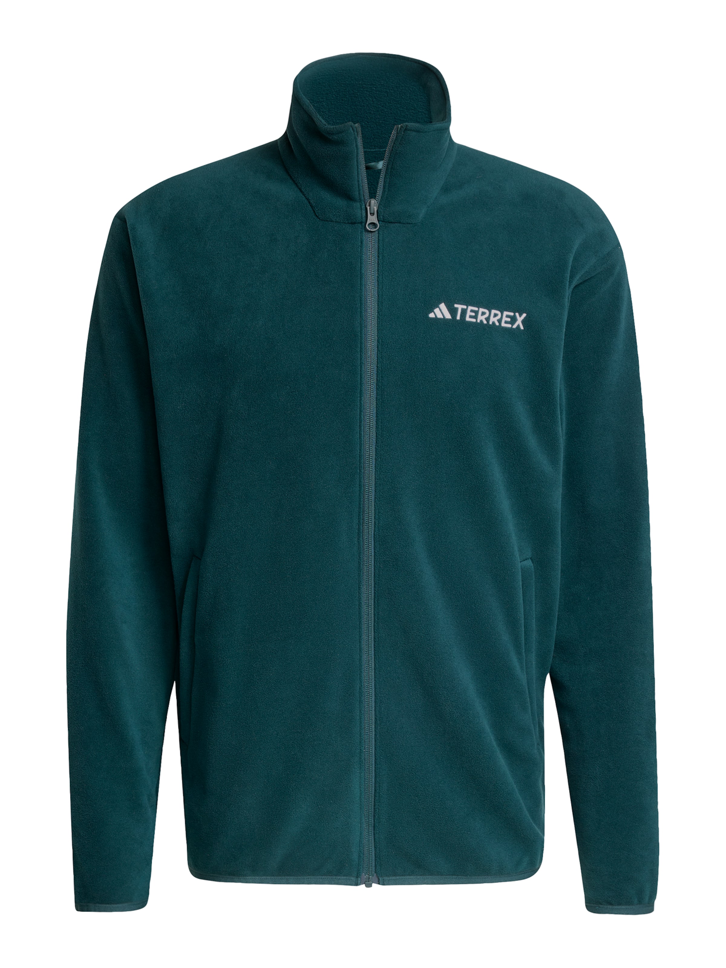 Jachetă  fleece funcțională 'Essentials' de la ADIDAS TERREX pe verde: față