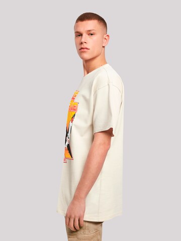 F4NT4STIC Shirt 'Arcade Triple Shot Atari Retro Gaming' in Beige