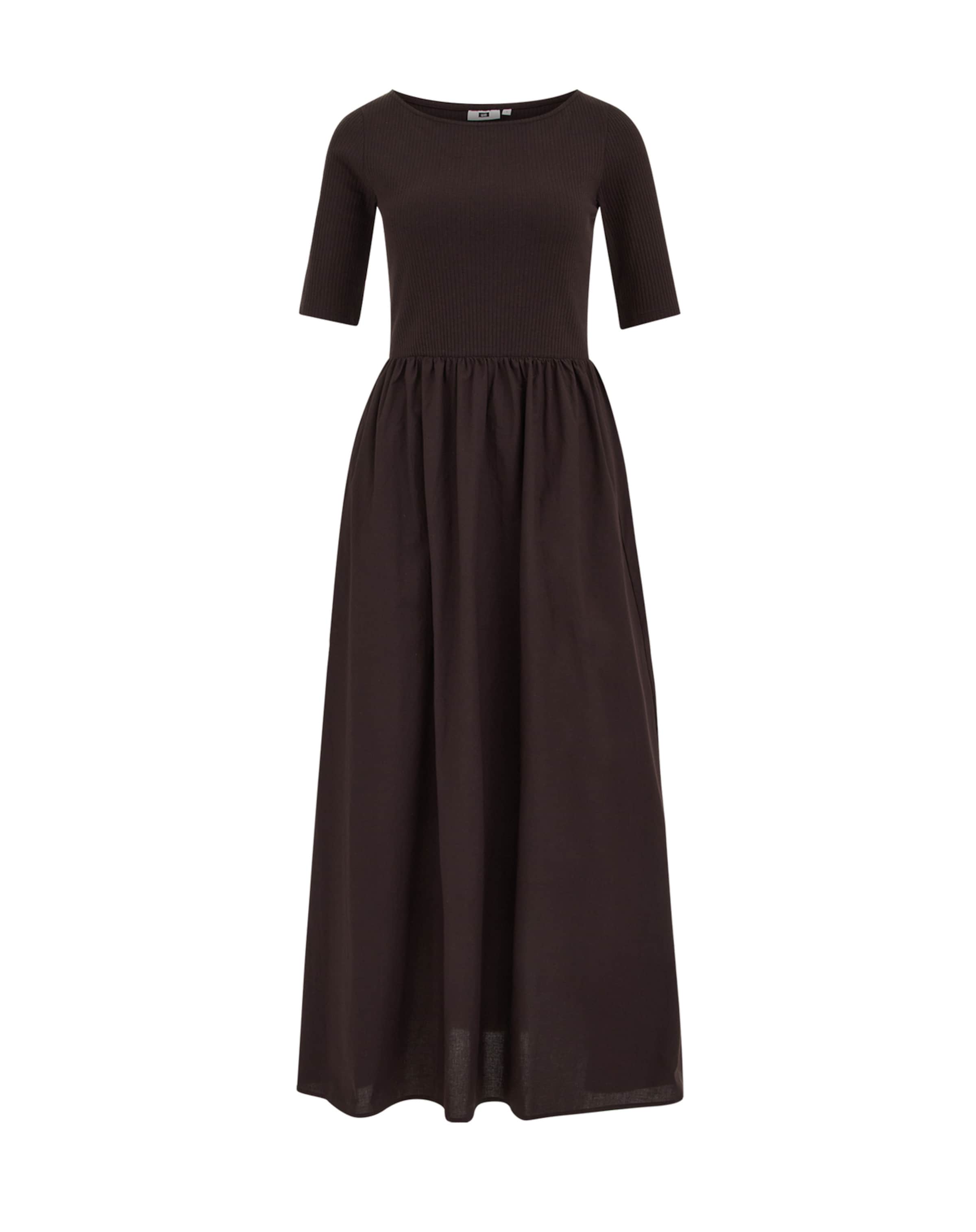 WE Fashion Φόρεμα σε καφέ: μπροστά