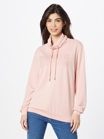 Soyaconcept Sweatshirt 'BANU' in Roze: voorkant