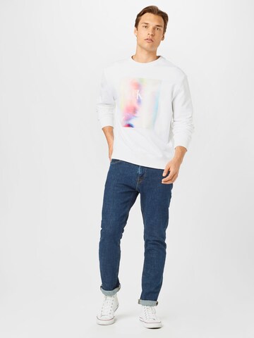 Calvin Klein Jeans Sweatshirt 'PRIDE' in White