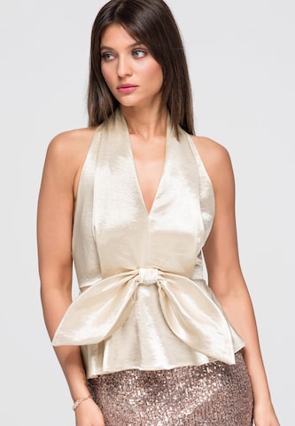 Ombre Top in Beige
