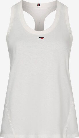 Tommy Hilfiger Sport Top in White: front