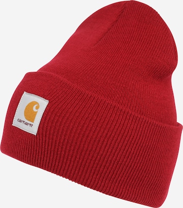 Carhartt WIP Beanie in Red: front