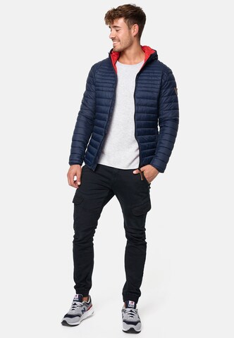 INDICODE JEANS Tussenjas 'Bowers' in Blauw