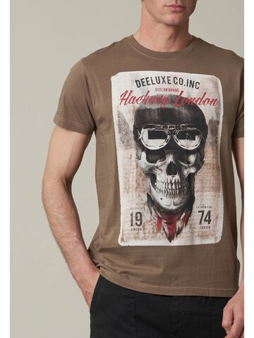 T-Shirt 'Clem' Deeluxe en marron