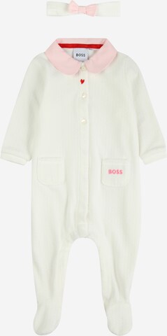 BOSS Kidswear Ruhák alváshoz - fehér: elől