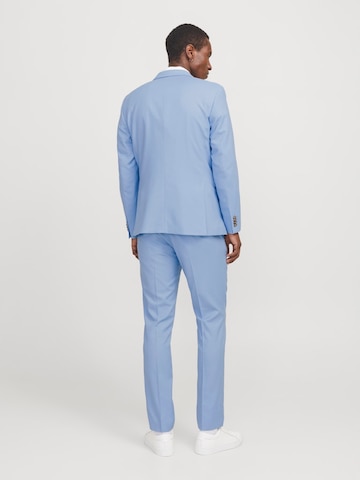 Coupe slim Pantalon à plis 'JPRSOLARIS' JACK & JONES en bleu