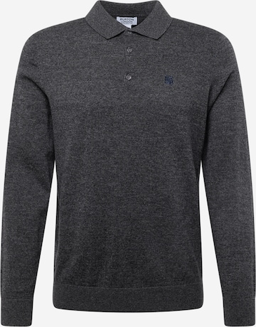 Pull-over BURTON MENSWEAR LONDON en gris : devant