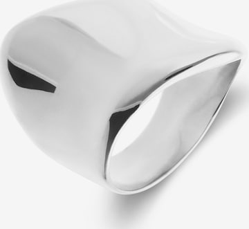 Lucardi Ring in Silver: front