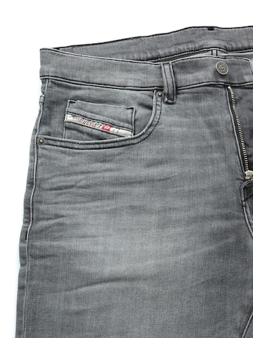 Coupe slim Jean 'D-STRUKT' DIESEL en argent
