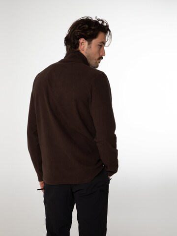 PROTEST Athletic Sweatshirt 'PERFECTO' in Brown