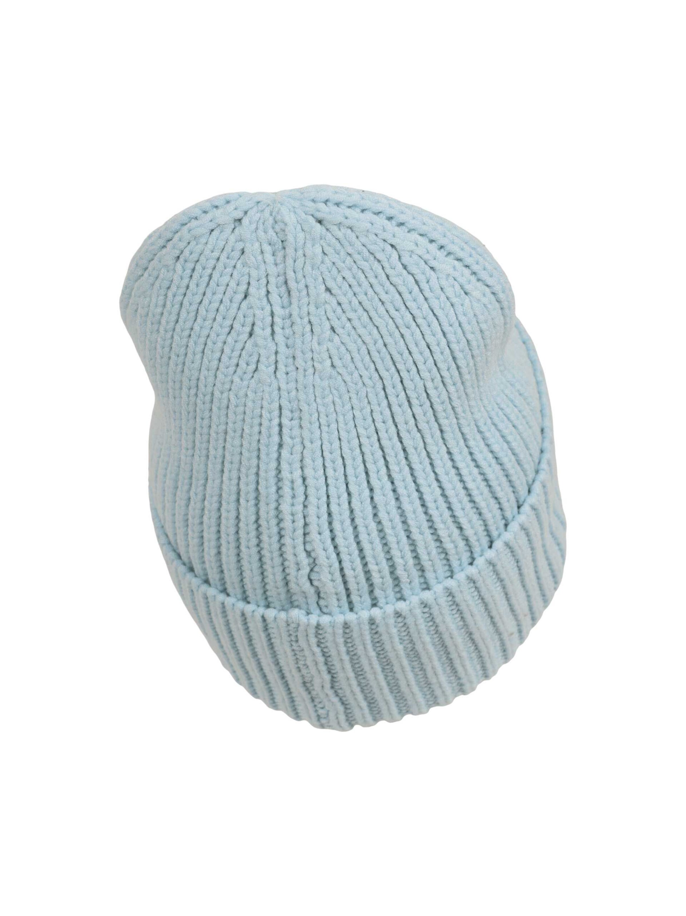 SAMAYA Strickmütze 'Ella' in Blau