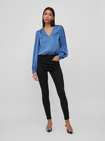 VILA Blouse in Blauw